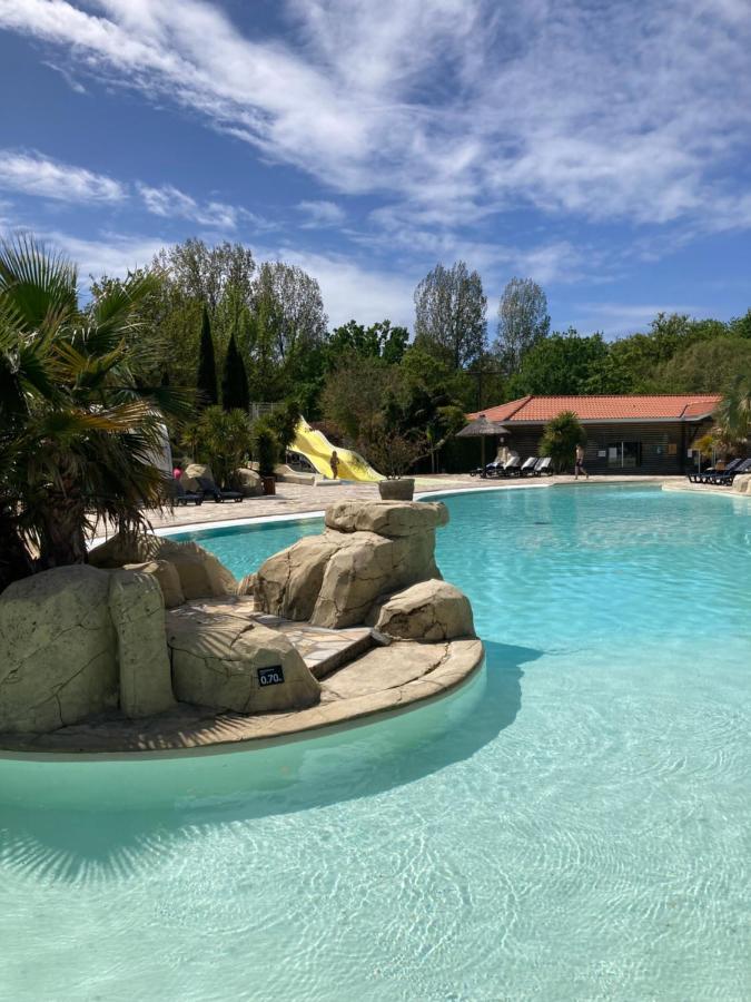 Camping 5* - Biscarosse Lac - Mobilhome 2 Chambres - 4 Personnes Biscarrosse Eksteriør bilde