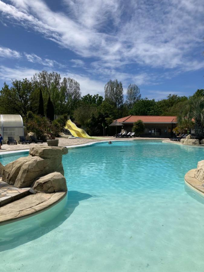 Camping 5* - Biscarosse Lac - Mobilhome 2 Chambres - 4 Personnes Biscarrosse Eksteriør bilde